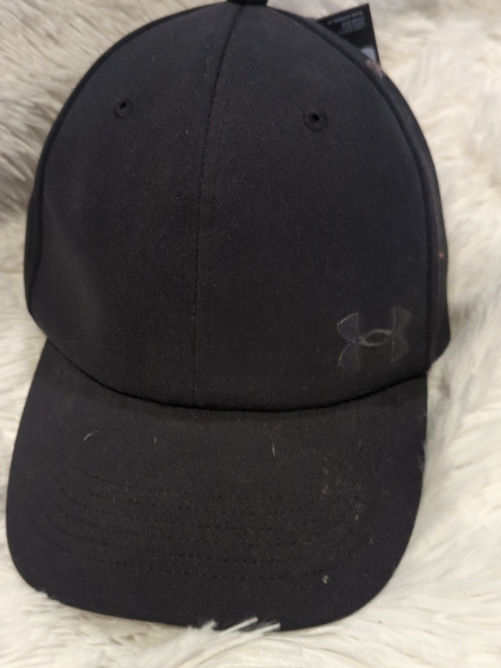 Under Armour Black Womens Performance Ponytail Friendly Cap